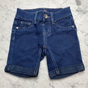Justice Dark Wash Denim Jean Shorts Girls 5R